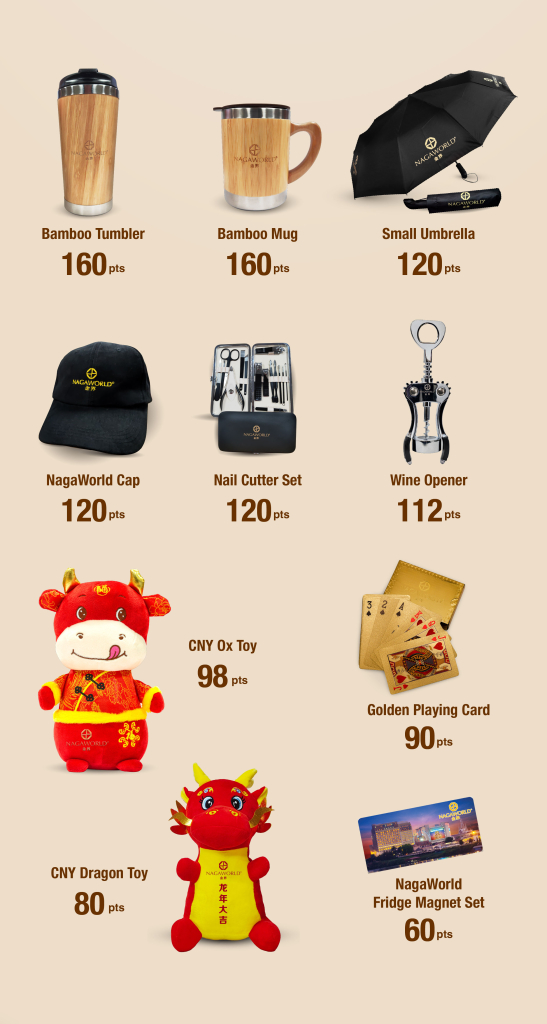 Souvenirs Rewards Redemption at NagaWorld 1